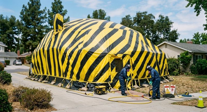 Tent Fumigation in Columbus, OH